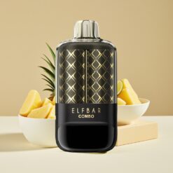 ELF BAR COMBO 25000 Puffs Disposable Vape Citron Vert & Ananas – 700mAh, 5% Nicotine, Double Flux d'Air