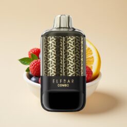 ELF BAR COMBO 25000 Puffs Disposable Vape Myrtille Framboise Acidulée & Cerise – 22m, 700mAh, Type-C, 5%