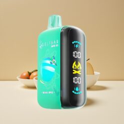 ELF BAR RAYA D3 25000 Puffs Disposable Vape Double Pomme - 23ml, 5%, Rechargeable 850mAh