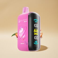 ELF BAR RAYA D3 25000 Puffs Disposable Vape Glace à la Pêche – 23ml, 5%, 850mAh