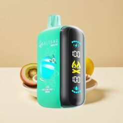 ELF BAR RAYA D3 25000 Puffs Disposable Vape Kiwi Fruit de la Passion Goyave – 850mAh, 23ml, 5% Nicotine