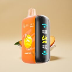 ELF BAR RAYA D3 25000 Puffs Disposable Vape Mangue Pêche - 23ml, 5%, 850mAh
