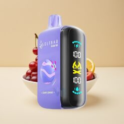 ELF BAR RAYA D3 25000 Puffs Vape Jetable Raisin Cerise - 23ml, 5% Nicotine, 850mAh
