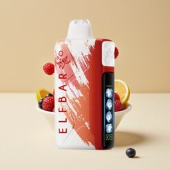 Elf Bar Ice King 40000 Puffs Disposable Vape Baie Effrayante - 20ml, 5% Nicotine, Batterie 850mAh Rechargeable