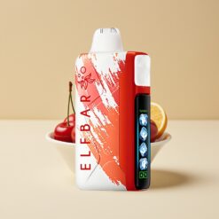 Elf Bar Ice King 40000 Puffs Disposable Vape Cerise Fusion – 20ml, 5% Nicotine, Batterie 850mAh Rechargeable