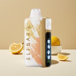 Elf Bar Ice King 40000 Puffs Disposable Vape Dragon Fraisabanane – 20ml, 5% Nicotine, Batterie Rechargeable 850mAh, Affichage LCD