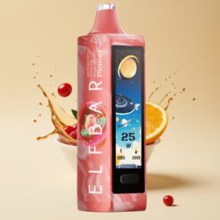 Elf Bar Planet 25000 Puffs Disposable Vape Canneberge Orange Baja Splash – 5% Nicotine, 18ml, 800mAh