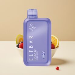 Elf Bar Raya D1 13000 Puffs Disposable Vape Baies Mixtes – 13000 Puffs, 18ml, 650mAh, 50mg
