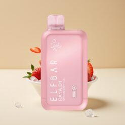 Elf Bar Raya D1 13000 Puffs Vape Jetable Fraise Glacée – 18ml, 650mAh, 50mg