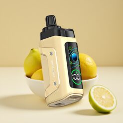 Razz Bar 45000 Puffs Jetable Vape Citron Vert – 45000 Puffs, 1.0 Ohm Mesh, Airflow Réglable, Rechargeable Type-C