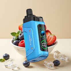 Razz Bar 45000 Puffs Jetable Vape Myrtille Glacé – 45000 Puffs, Bobine Mesh 1.0 Ohm, Batterie 650 mAh