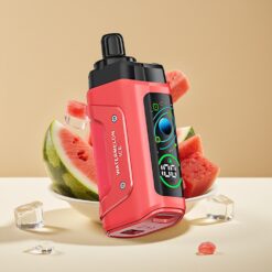Razz Bar 45000 Puffs Jetable Vape Pastèque Glacée - Jusqu'à 45000 Puffs, Bobine Mesh 1.0 Ohm, Batterie 650 mAh