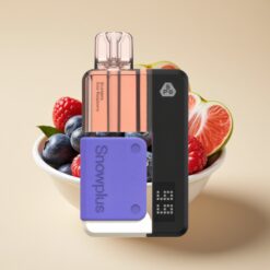 Snowplus Swift Pod Kit 15000 - 15000 bouffées, batterie 1000 mAh, Dual Mesh, saveur Myrtille Framboise Acidulée