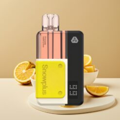 Snowplus Swift Pod Kit 15000 Puffs - 1000 mAh, Dual Mesh, 2+10 ml, Bonbon Gummy à l'Ananas