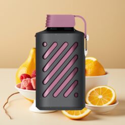 VOZOL GEAR 10000 Jetable Vape Fruit de la Passion Framboise Mandarine - 10000 Puffs, 30 saveurs, 20 ml E-liquide, 50mg/ml Nicotine