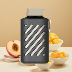 VOZOL GEAR 10000 Vape Jetable - 10000 Puffs, 30 Saveurs, Peche Mangue Smoothie, 20 ml E-liquide, 500mAh