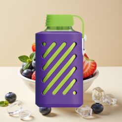 VOZOL GEAR 10000 Vape Jetable - Myrtille Glacé, 10000 Puffs, 30 Saveurs, 20 ml E-Liquide, 65% Matériaux PCR