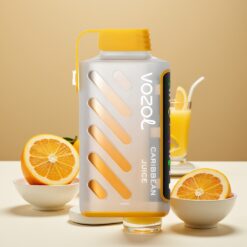 VOZOL Gear Power 20000 Puffs - 20mL, 5% Nicotine, Dual Mesh Coil, Écran Plein - Jus des Caraïbes