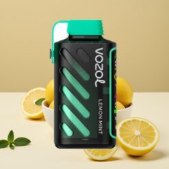 VOZOL Gear Power 20000 Puffs - Citron Menthe - 20mL - 5%(50mg) - Écran Complet - Double Mesh Coil