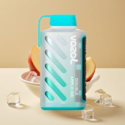 VOZOL Gear Power 20000 Puffs Double Pomme Glacée – 20mL, 5% Nicotine, Dual Mesh Coil, Full Screen Display