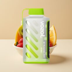 VOZOL Gear Power 20000 Puffs - Fraise Kiwi - Écran Plein, Double Mesh Coil, 20mL, 5%(50mg)