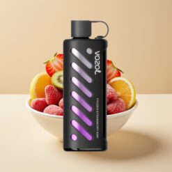 VOZOL Gear Shisha 25000 Puffs - 30 Saveurs Délicieuses, Double Mesh, 1000mAh, 5mg/ml - Fraise Kiwi Glacée