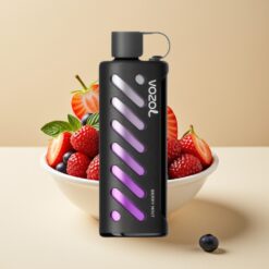VOZOL Gear Shisha 25000 Puffs - 30 Saveurs Délicieuses, Double Mesh, 1000mAh, Menthe Baies