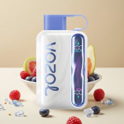 VOZOL STAR 40000 Jetable Vape Blue Razz Glace – 1000mAh, 20/50mg/ml, 40000 Puffs, Type-C
