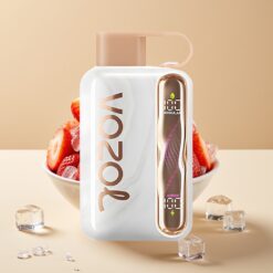 VOZOL STAR 40000 Puffs Jetable Vape Fraise Glacée - 1000mAh, 20/50mg/ml, Type-C