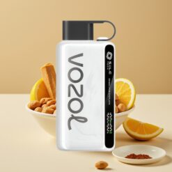 VOZOL STAR 9000/12000 Vape Jetable – Affichage par secousse, Technologie S.i.L.C, Charge 30% plus rapide, 650mAh, Jusqu'à 9000/12000 Puffs, Tabac