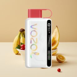 VOZOL STAR 9000/12000 Vape Jetable - Fruit du Dragon, Banane, Cerise - 650mAh, Charge Rapide 30%, Recyclé