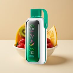 VOZOL Star 20000 Puffs - Écran miroir HD 2,2", Double mesh, 650mAh - Fraise Kiwi