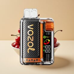 VOZOL Vista 20000 Puffs Rechargeable Kit avec 650mAh, 2% de Nicotine et Écran OLED – Cerise Cola