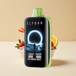 Elfbar Moonnight 40000 Puffs Fraise Kiwi Glacé – 22ml, 1000mAh, Rechargeable Type-C