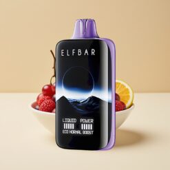 Elfbar Moonnight 40000 Puffs Raisin Framboise - 22ml, 1000mAh, Rechargeable Type-C